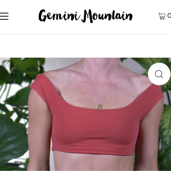 Gemini Mountain Swimwear Two piece bathing suit size M - Picture 4 of 6